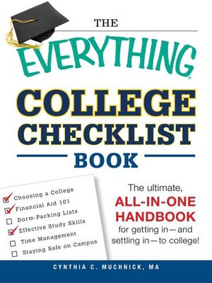 cover image of The Everything College Checklist Book